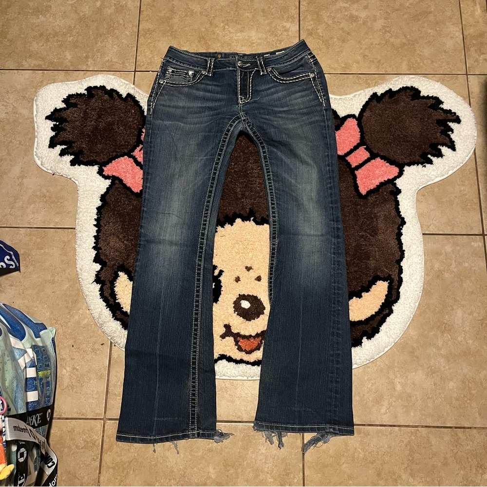 Miss Me Jeans Signature Bootcut Y2K Grunge Denim